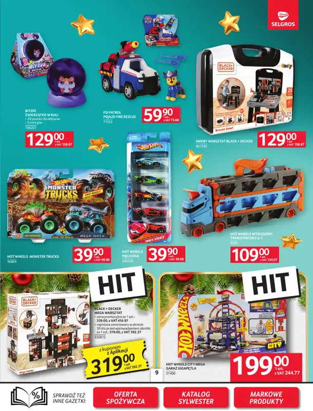 Selgros - gazetka promocyjna Oferta przemysłowa od czwartku 18.12 do środy 31.12 - strona 9
