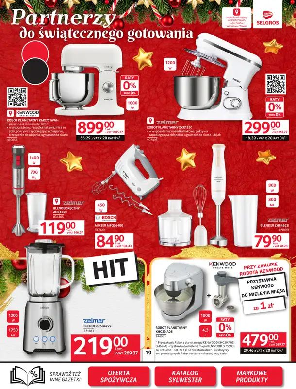 Selgros - gazetka promocyjna Oferta przemysłowa od czwartku 18.12 do środy 31.12 - strona 19