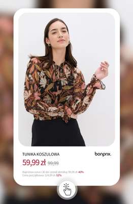 bonprix - gazetka promocyjna Do -50% ZIMOWA WYPRZEDAŻ - czas start! od poniedziałku 15.12 do niedzieli 21.12 - strona 23