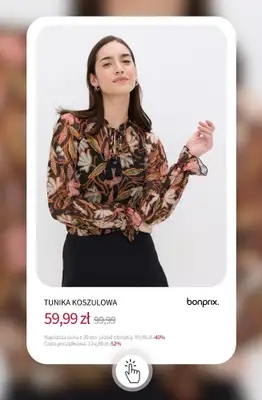 bonprix - gazetka promocyjna Do -50% ZIMOWA WYPRZEDAŻ - czas start! od poniedziałku 15.12 do niedzieli 21.12 - strona 23