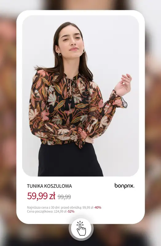 bonprix - gazetka promocyjna Do -50% ZIMOWA WYPRZEDAŻ - czas start! od poniedziałku 15.12 do niedzieli 21.12 - strona 23