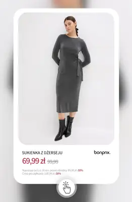 bonprix - gazetka promocyjna Do -50% ZIMOWA WYPRZEDAŻ - czas start! od poniedziałku 15.12 do niedzieli 21.12 - strona 20