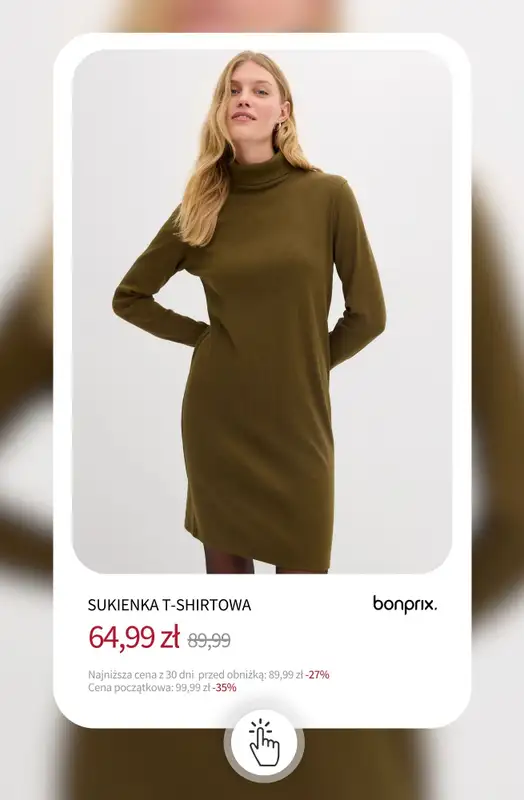 bonprix - gazetka promocyjna Do -50% ZIMOWA WYPRZEDAŻ - czas start! od poniedziałku 15.12 do niedzieli 21.12 - strona 19