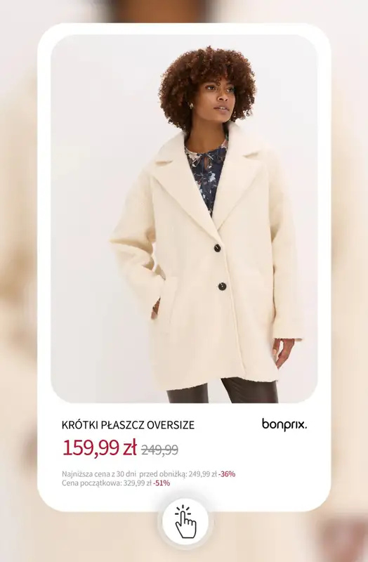 bonprix - gazetka promocyjna Do -50% ZIMOWA WYPRZEDAŻ - czas start! od poniedziałku 15.12 do niedzieli 21.12 - strona 10