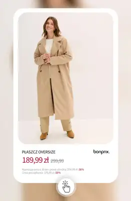 bonprix - gazetka promocyjna Do -50% ZIMOWA WYPRZEDAŻ - czas start! od poniedziałku 15.12 do niedzieli 21.12 - strona 16