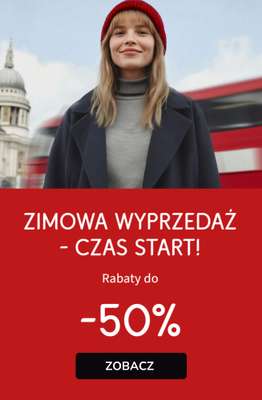 bonprix - gazetka promocyjna Do -50% ZIMOWA WYPRZEDAŻ - czas start! od poniedziałku 15.12 do niedzieli 21.12