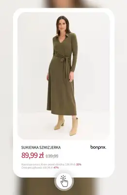 bonprix - gazetka promocyjna Do -50% ZIMOWA WYPRZEDAŻ - czas start! od poniedziałku 15.12 do niedzieli 21.12 - strona 5