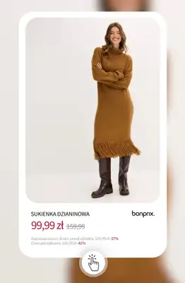 bonprix - gazetka promocyjna Do -50% ZIMOWA WYPRZEDAŻ - czas start! od poniedziałku 15.12 do niedzieli 21.12 - strona 7