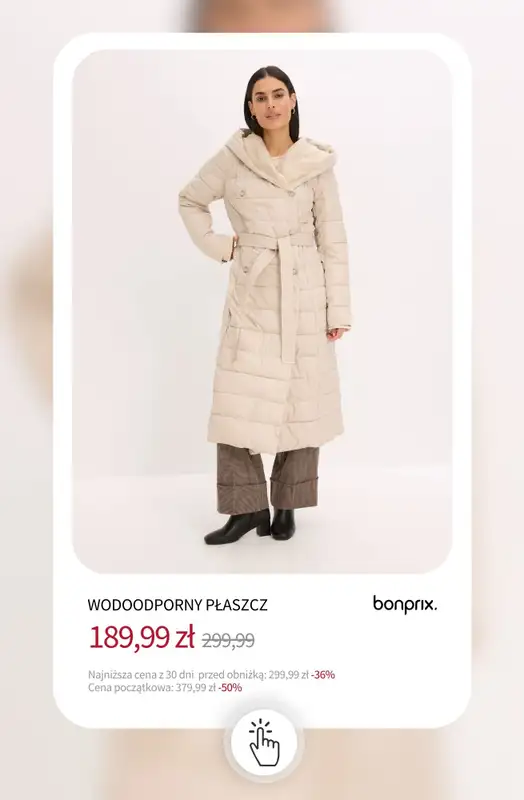 bonprix - gazetka promocyjna Do -50% ZIMOWA WYPRZEDAŻ - czas start! od poniedziałku 15.12 do niedzieli 21.12 - strona 22