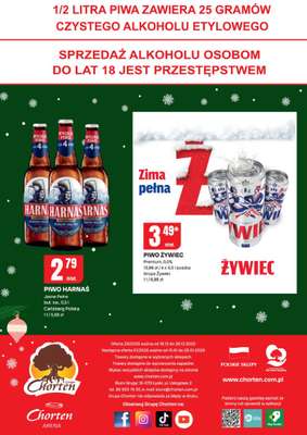 Chorten - gazetka promocyjna Gazetka Dolny Śląsk, Wielkopolska, Zach-pom, Lubuskie Minimarket od czwartku 18.12 do niedzieli 28.12 - strona 4