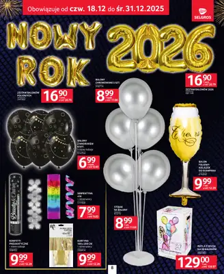 Selgros - gazetka promocyjna Sylwester Pełen Emocji od czwartku 18.12 do środy 31.12 - strona 8