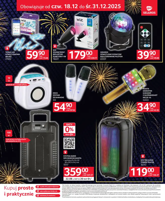 Selgros - gazetka promocyjna Sylwester Pełen Emocji od czwartku 18.12 do środy 31.12 - strona 15