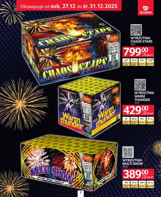 Selgros - gazetka promocyjna Sylwester Pełen Emocji od czwartku 18.12 do środy 31.12 - strona 2