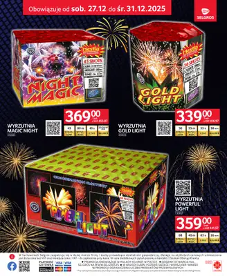 Selgros - gazetka promocyjna Sylwester Pełen Emocji od czwartku 18.12 do środy 31.12 - strona 3