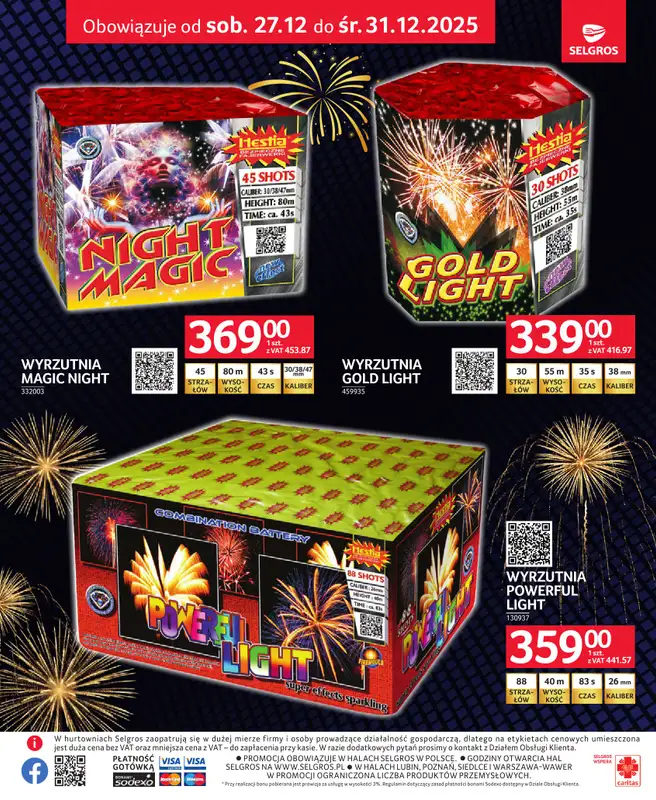 Selgros - gazetka promocyjna Sylwester Pełen Emocji od czwartku 18.12 do środy 31.12 - strona 3