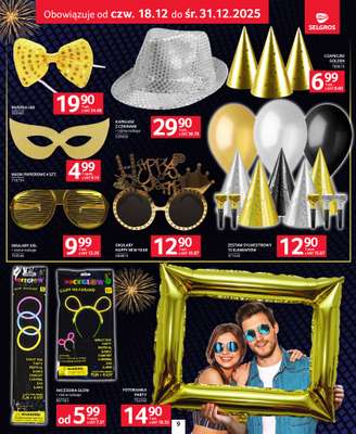 Selgros - gazetka promocyjna Sylwester Pełen Emocji od czwartku 18.12 do środy 31.12 - strona 9