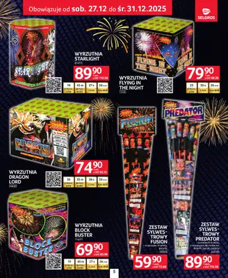 Selgros - gazetka promocyjna Sylwester Pełen Emocji od czwartku 18.12 do środy 31.12 - strona 5