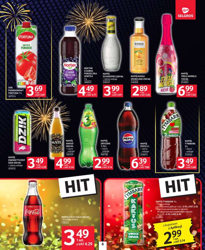 Selgros - gazetka promocyjna Sylwester Pełen Smaku od czwartku 18.12 do środy 31.12 - strona 6