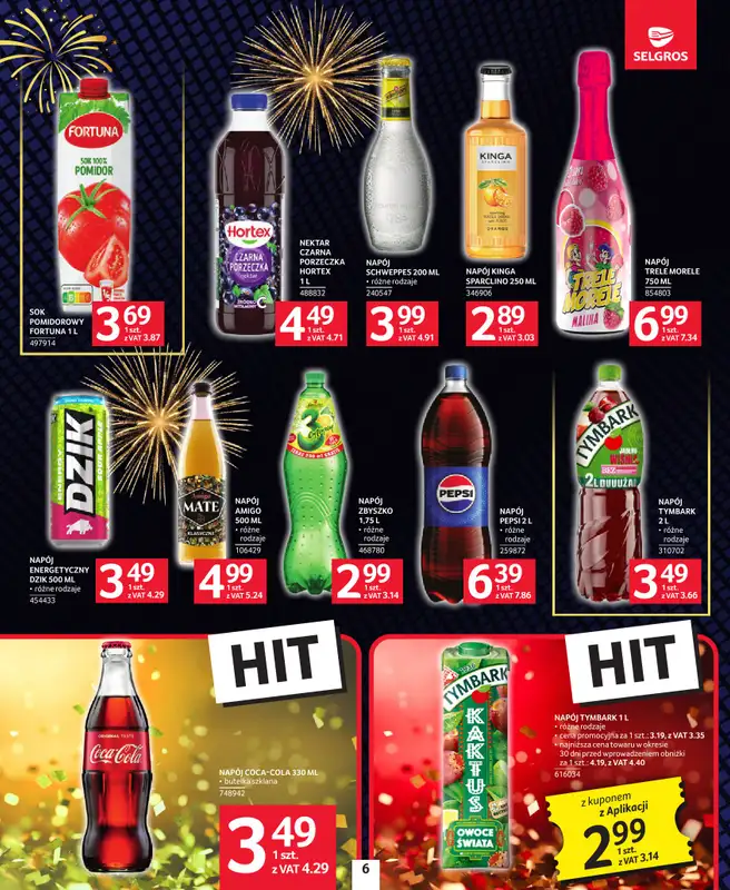 Selgros - gazetka promocyjna Sylwester Pełen Smaku od czwartku 18.12 do środy 31.12 - strona 6