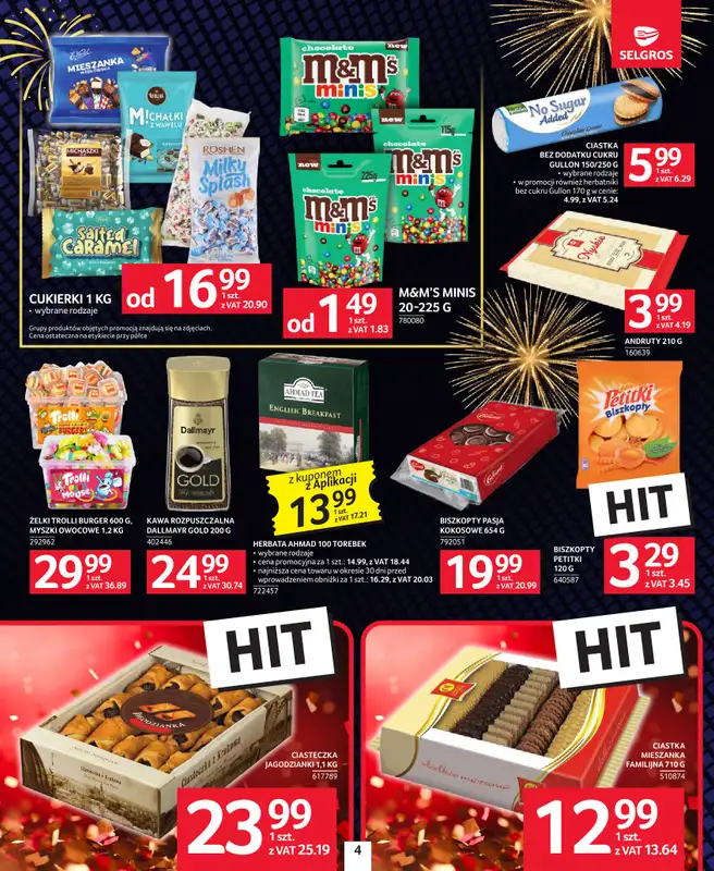 Selgros - gazetka promocyjna Sylwester Pełen Smaku od czwartku 18.12 do środy 31.12 - strona 4