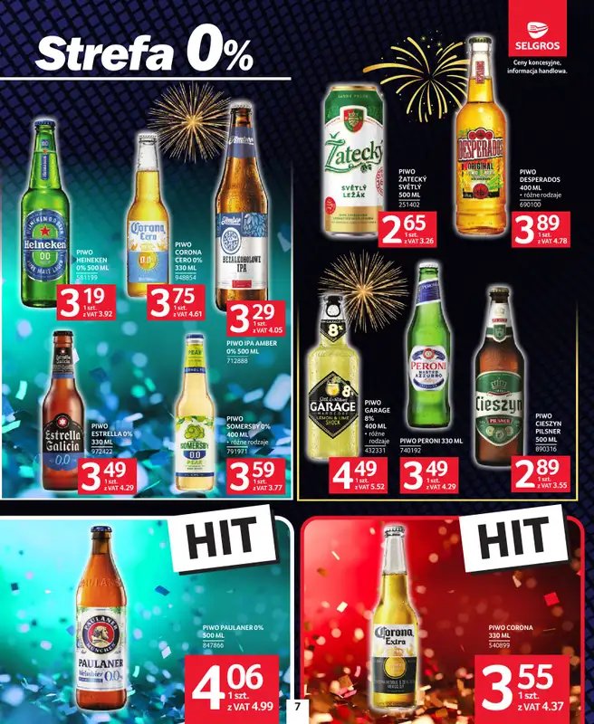 Selgros - gazetka promocyjna Sylwester Pełen Smaku od czwartku 18.12 do środy 31.12 - strona 7