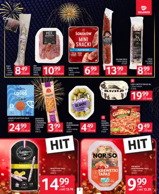 Selgros - gazetka promocyjna Sylwester Pełen Smaku od czwartku 18.12 do środy 31.12 - strona 2