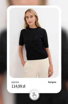 bonprix - gazetka promocyjna 15% rabatu + darmowa dostawa z KODEM! od poniedziałku 15.12 do wtorku 16.12 - strona 12