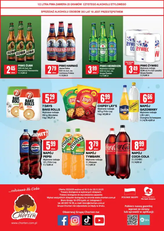 Chorten - gazetka promocyjna Gazetka Małopolska, Śląsk, Podkarpacie, Opolskie Minimarket   - strona 2