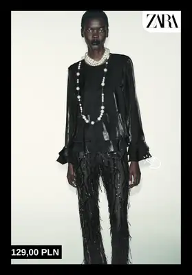 Zara - gazetka promocyjna Stylowe bluzki i koszule damskie od poniedziałku 15.12  - strona 11