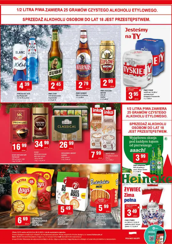 Chorten - gazetka promocyjna Gazetka Mazowsze Market od czwartku 18.12 do niedzieli 28.12 - strona 8
