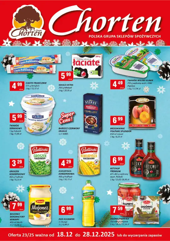 Chorten - gazetka promocyjna Gazetka Mazowsze Minimarket  