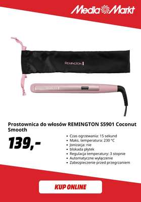 Prostownica do włosów REMINGTON S5901 Coconut Smooth
