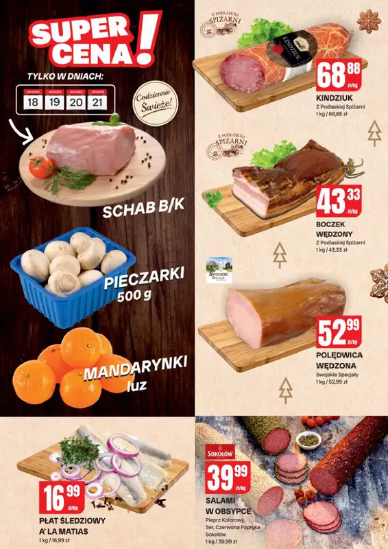 Chorten - gazetka promocyjna Gazetka Podlaskie Market od czwartku 18.12 do niedzieli 28.12 - strona 2