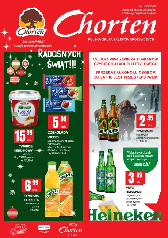 Chorten - gazetka promocyjna Gazetka Podlaskie Minimarket  