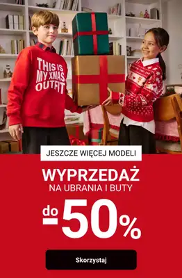 Smyk - gazetka promocyjna Zimowa wyprzedaż do -50% - jeszcze więcej NOWYCH modeli! od poniedziałku 15.12 