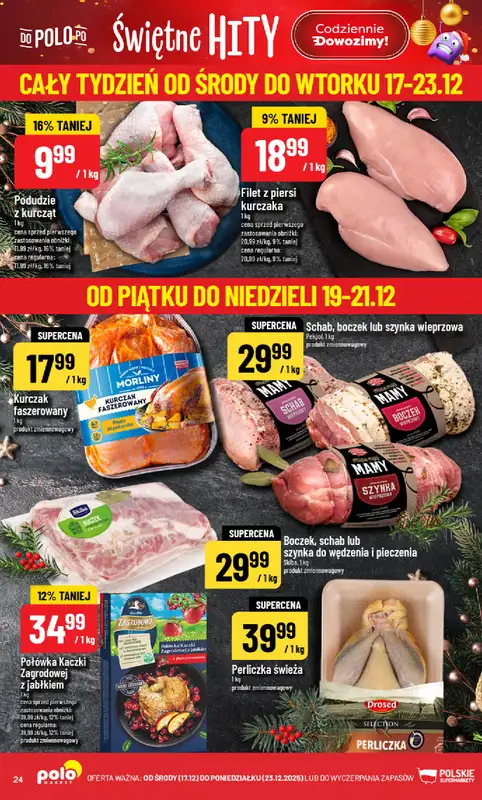 POLOmarket - gazetka promocyjna Gazetka od środy 17.12 do wtorku 23.12 - strona 24