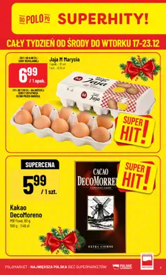 POLOmarket - gazetka promocyjna Gazetka od środy 17.12 do wtorku 23.12 - strona 7