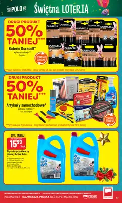 POLOmarket - gazetka promocyjna Gazetka od środy 17.12 do wtorku 23.12 - strona 63