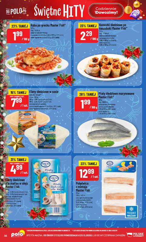 POLOmarket - gazetka promocyjna Gazetka od środy 17.12 do wtorku 23.12 - strona 36