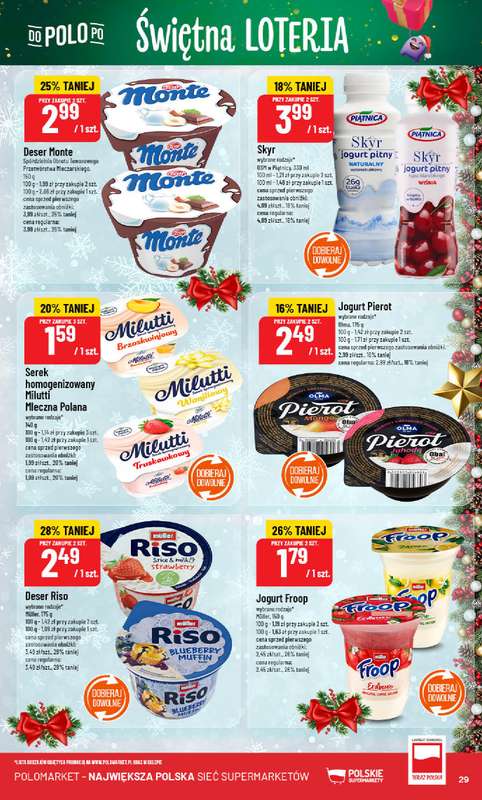 POLOmarket - gazetka promocyjna Gazetka od środy 17.12 do wtorku 23.12 - strona 29