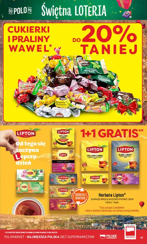 POLOmarket - gazetka promocyjna Gazetka od środy 17.12 do wtorku 23.12 - strona 47
