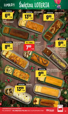 POLOmarket - gazetka promocyjna Gazetka od środy 17.12 do wtorku 23.12 - strona 45