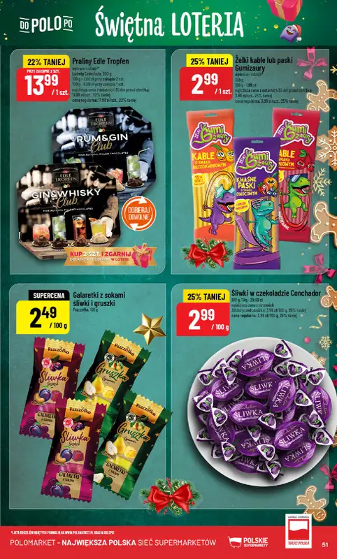 POLOmarket - gazetka promocyjna Gazetka od środy 17.12 do wtorku 23.12 - strona 51