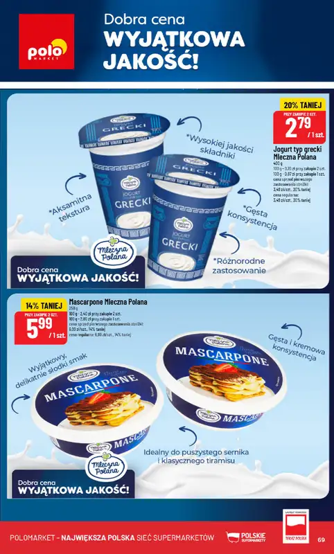 POLOmarket - gazetka promocyjna Gazetka od środy 17.12 do wtorku 23.12 - strona 69