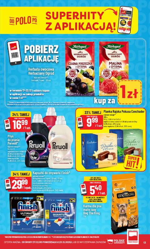POLOmarket - gazetka promocyjna Gazetka od środy 17.12 do wtorku 23.12 - strona 13
