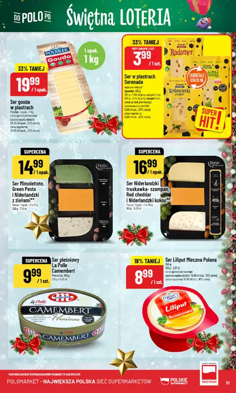 POLOmarket - gazetka promocyjna Gazetka od środy 17.12 do wtorku 23.12 - strona 31