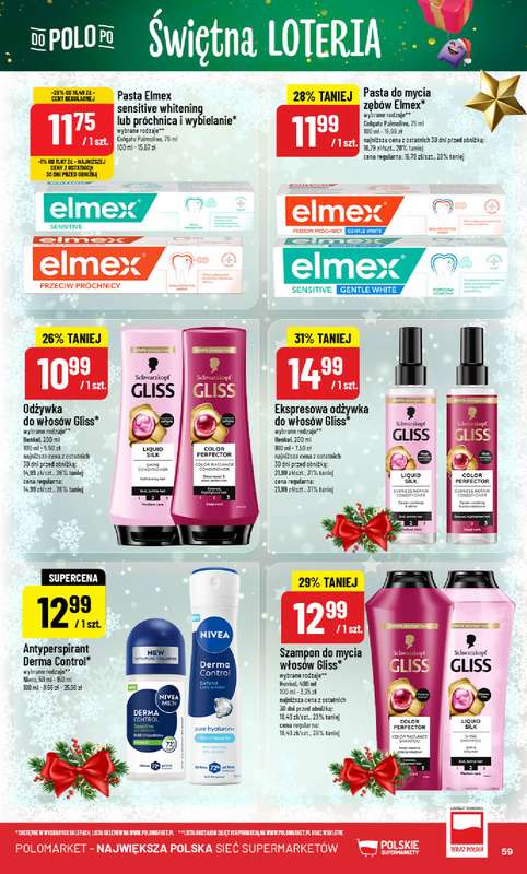 POLOmarket - gazetka promocyjna Gazetka od środy 17.12 do wtorku 23.12 - strona 59