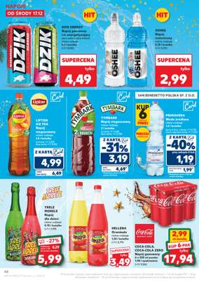 Kaufland - gazetka promocyjna Oferta Kaufland od środy 17.12 do wtorku 23.12 - strona 48