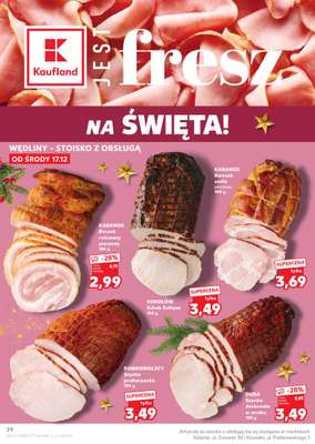 Kaufland - gazetka promocyjna Oferta Kaufland od środy 17.12 do wtorku 23.12 - strona 24