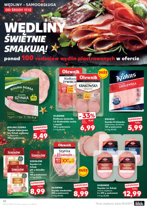 Kaufland - gazetka promocyjna Oferta Kaufland od środy 17.12 do wtorku 23.12 - strona 32